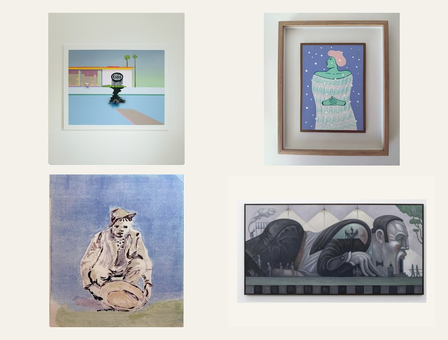 A selection of artworks from the Timeless art collection