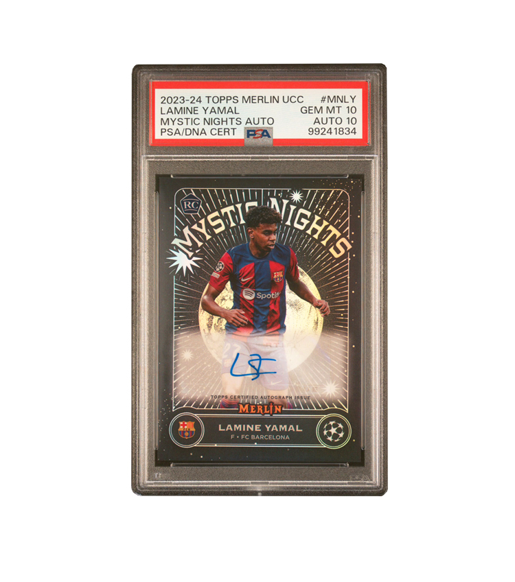 Topps
Merlin Lamine Yamal Auto PSA 10 / Auto 10